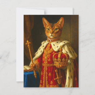 Der Kaiser eines Sonnenlichts   Napoleon Cat Postkarte