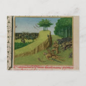 Der Kaiser Karl der Große findet Rolands Postkarte (Vorderseite)