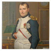 Der Kaiser Napoleon in seiner Studie beim Fliese (Vorderseite)