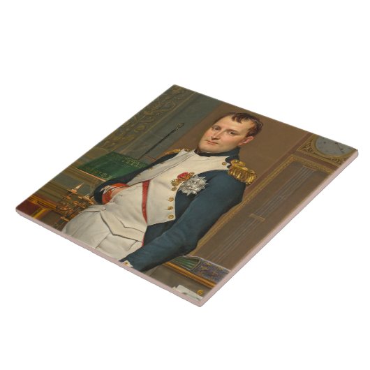 Der Kaiser Napoleon in seiner Studie beim Fliese (Seite)