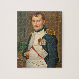 Der Kaiser Napoleon in seiner Studie beim Puzzle