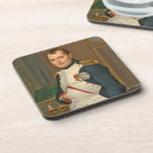 Der Kaiser Napoleon in seiner Studie beim Untersetzer (Linke Seite)