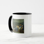 Der Kaiser Severus, das seinen Sohn rügt Tasse (Vorderseite Links)