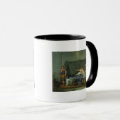 Der Kaiser Severus, das seinen Sohn rügt Tasse (VorderseiteRechts)