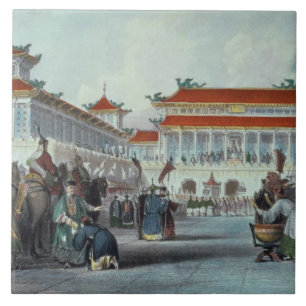 Der Kaiser Teaon-Kwang, das seins wiederholt, Fliese