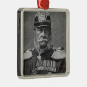 Der Kaiser Wilhelm, "von der Freizeit-Stunde", Ornament Aus Metall (Rechts)