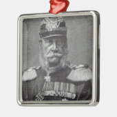 Der Kaiser Wilhelm, "von der Freizeit-Stunde", Ornament Aus Metall (Links)