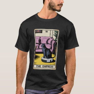 Der Kaiserin Tarot-Karten-Katze Roboter Staubsauge T-Shirt