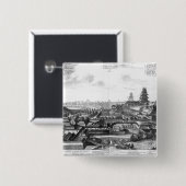 Der Kaiserpalast in Ido, Japan Button (Vorne & Hinten)