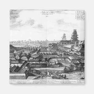 Der Kaiserpalast in Ido, Japan Magnet