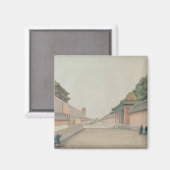 Der Kaiserpalast in Peking Magnet (Vorderseite/Rückseite)