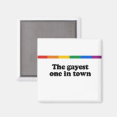 Der Kajakste in der Stadt Magnet (Vorderseite/Rückseite)