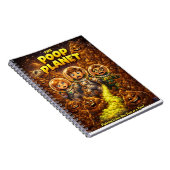 Der Kaka-Planet Lustige Kinder-Weltraum-Abenteuer Notizblock (Rechte Seite)