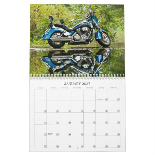 Der Kalender #1 Hondas VTX 2014 (Jan 2027)