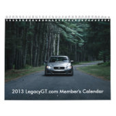 der Kalender 2013 LegacyGT.commitgliedes (Titelbild)