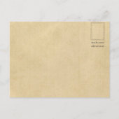 Der Kalender der alten Azteken-Sonnensteine Postkarte (Rückseite)