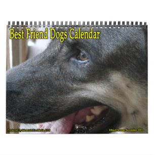 Der Kalender der besten Freunde Hunde!