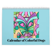 Der Kalender der farbenfrohen Hunde (Titelbild)
