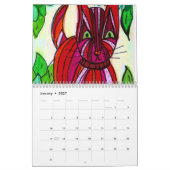 Der Kalender der farbenfrohen Katzen (Jan 2027)