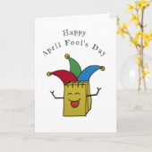 Der Kalender des Aprilscherzes Karte (Gelbe Blume)