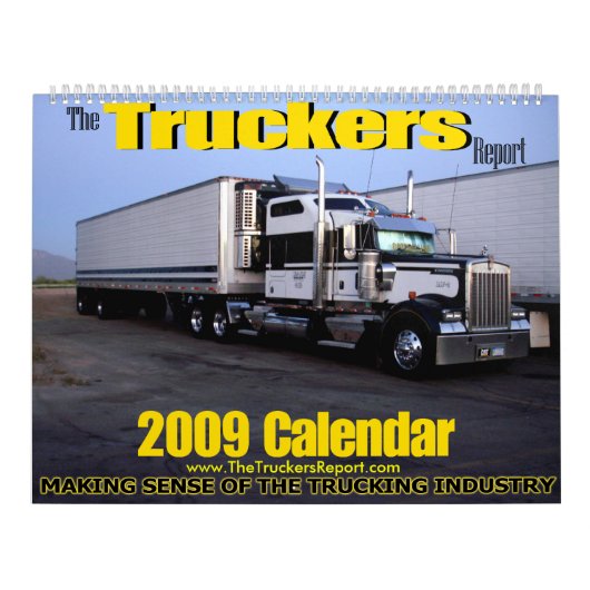 Der Kalender des Fernlastfahrer-Berichts-2009 (Titelbild)