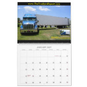 Der Kalender des Fernlastfahrer-Berichts-2009 (Jan 2027)