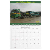 Der Kalender des Fernlastfahrer-Berichts-2009 (Feb 2027)