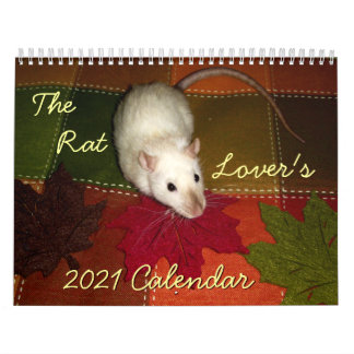 Der Kalender des Ratten-Liebhabers: 2019