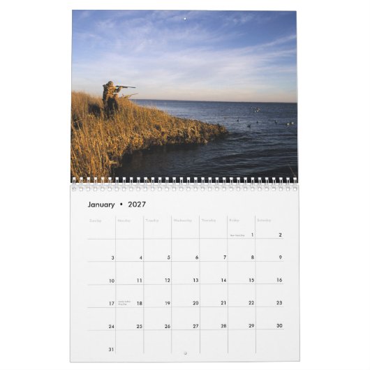 Der Kalender des Sportlers - das Jahr rund jagend (Jan 2027)