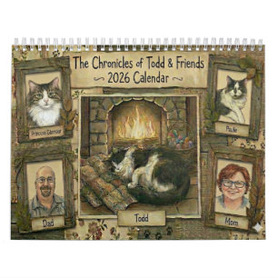 Der Kalender Die Chroniken von Todd und Freunden 2