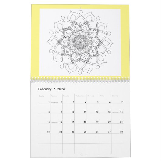 Der Kalender Farbe für mich (Feb 2026)