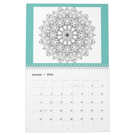 Der Kalender Farbe für mich (Jan 2026)