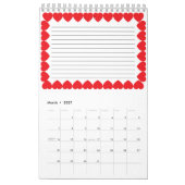 Der Kalender für den Heimtieraufenthalt (Mär 2027)