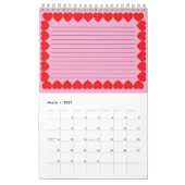 Der Kalender für den Heimtieraufenthalt (Mär 2027)