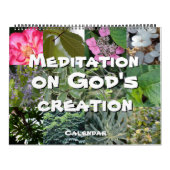 Der Kalender Gottes Meditation Garten: Worte (Titelbild)