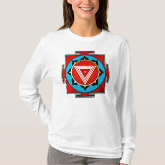 Der Kali Yantra der Frauen Kapuzenpulli T-Shirt