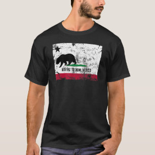 Der kalifornische Bär zieht nach New Mexico T-Shirt
