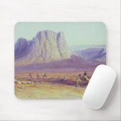 Der Kamel-Zug, Condessi, Berg Sinai, 1848 Mousepad (Mit Mouse)