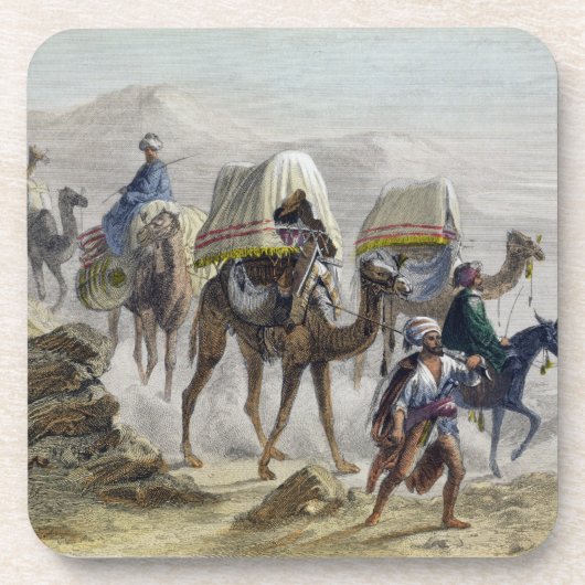 Der Kamel-Zug, 'von Konstantinopele und vom Blac Untersetzer (Vorderseite)