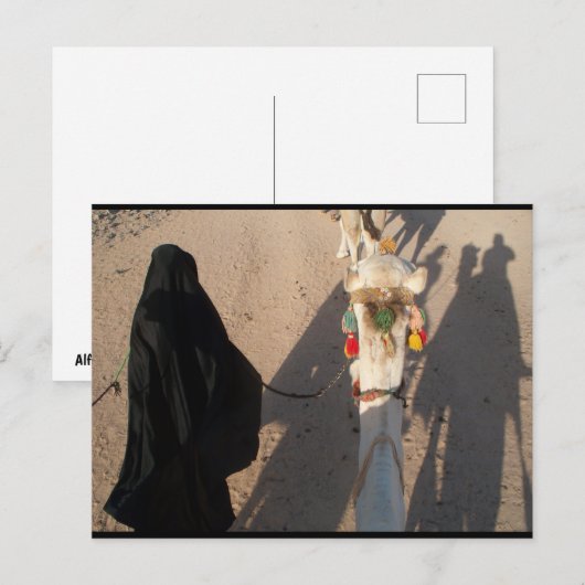 Der Kamelgang Postkarte (Vorne/Hinten)