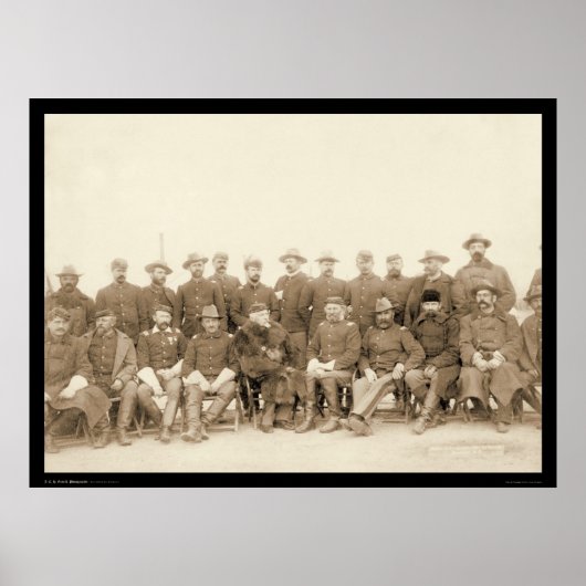 Der Kampf 7. Kavalleriebeamten SD 1891 Poster (Vorne)