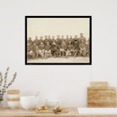 Der Kampf 7. Kavalleriebeamten SD 1891 Poster (Küche)