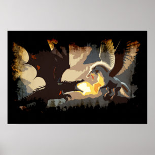 Der Kampf beginnt - Drache gegen Pegasus Poster