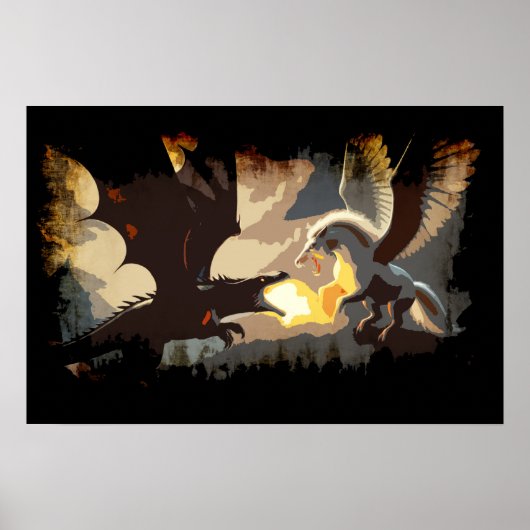 Der Kampf beginnt - Drache gegen Pegasus Poster (Vorne)