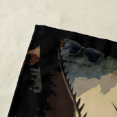 Der Kampf beginnt - Drache gegen Pegasus Strandtuch (Beispiel)