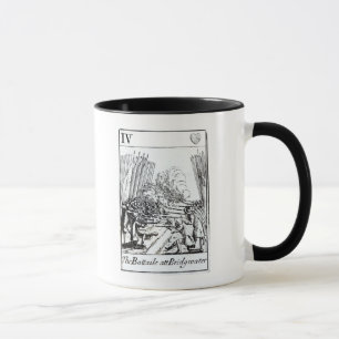 Der Kampf bei Bridgwater, am 6. Juli 1685 Tasse