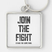 Der Kampf beitreten Schlüsselanhänger (Vorne)