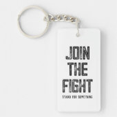 Der Kampf beitreten Schlüsselanhänger (Vorderseite)