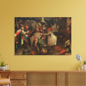 Der Kampf der Blinden Männer, 1643 Leinwanddruck (Insitu (Wohnzimmer))