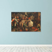 Der Kampf der Blinden Männer, 1643 Leinwanddruck (Insitu (Holzboden))